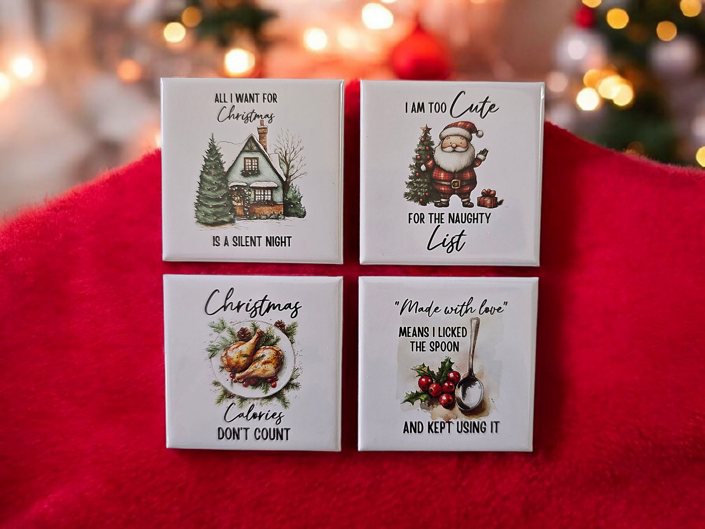 Funny Christmas Magnets