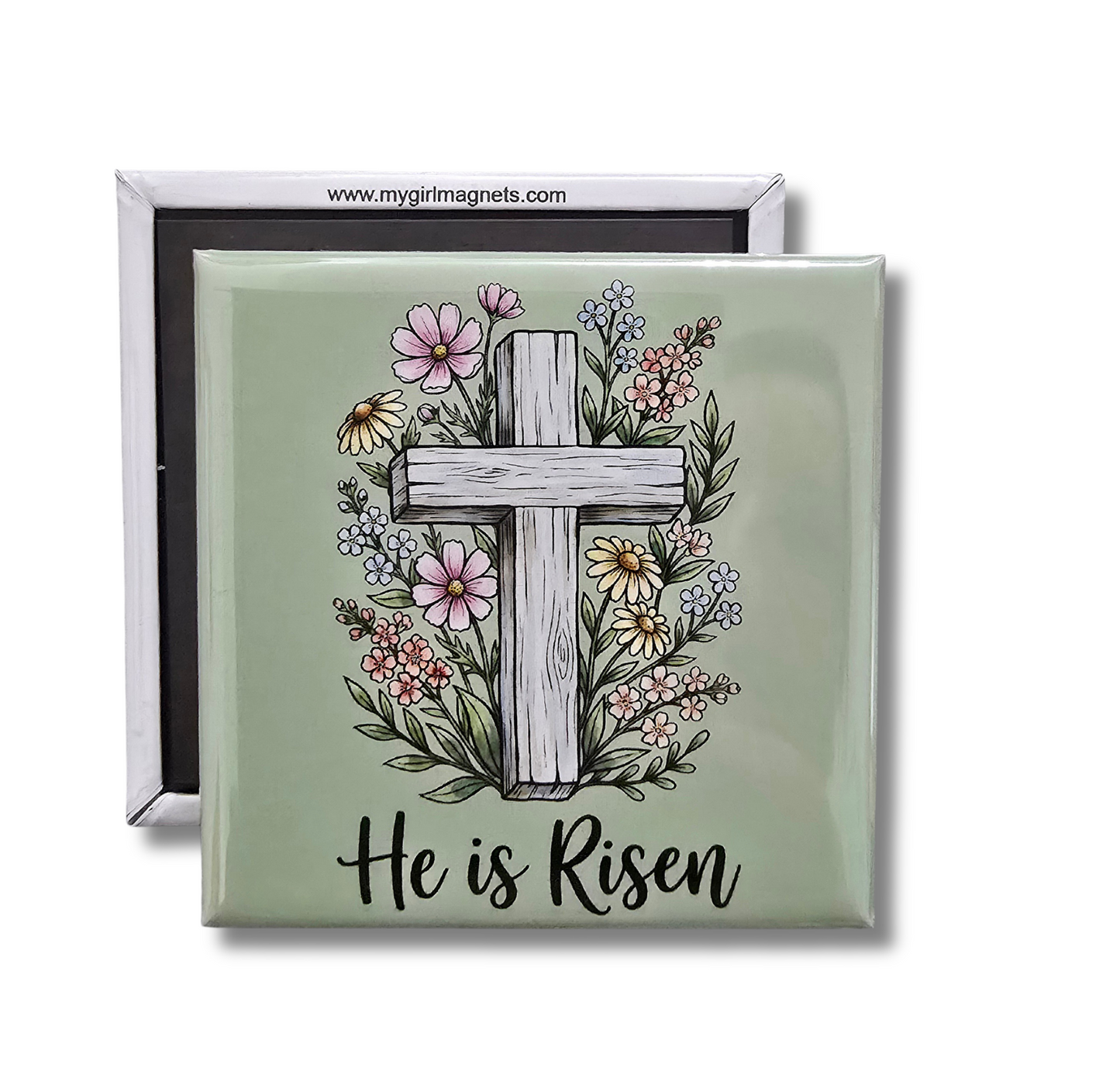 He is Risen Easter Magnet